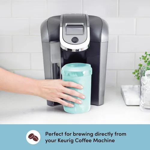 Vista 7 de HyperChiller HC2AS Enfriador Patentado de Café Helado/Bebidas, ¡NUEVO, MEJORADO, MÁS FUERTE Y MÁS DURADERO! Listo en Un Minuto, Reutilizable para Té