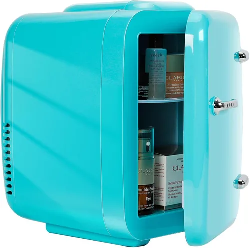 Vista 10 de Minirrefrigerador termoeléctrico portátil, 4 litros, enfriador y calentador ecológico de belleza para alimentos, medicamentos, cosméticos, leche