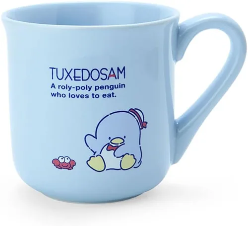 Vista 16 de Sanrio Badtz Maru - Taza apta para microondas, lavavajillas y secadora, de cerámica, 422941
