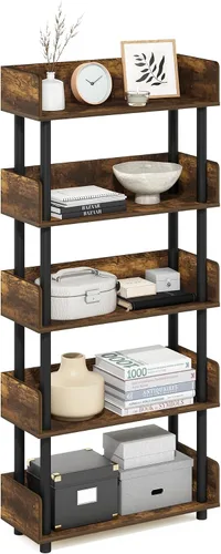 Vista 95 de Furinno Turn-N-Tube Organizador de encimera de cocina, estante organizador de encimera de esquina de 2 niveles, estante esquinero, para cocina