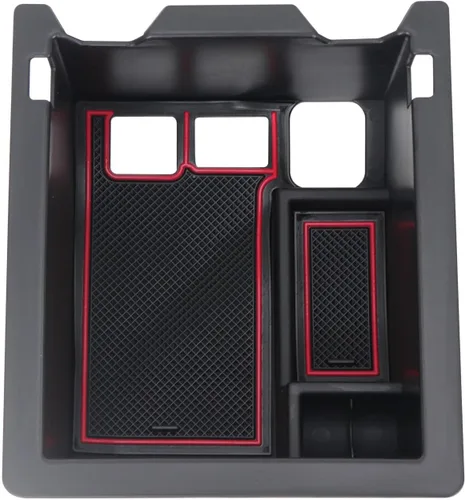 Vista 5 de HIGH FLYING Bandeja organizadora de guantes, consola central de reposabrazos para Mazda CX-5 2017-2021 2022 2023 2024 2025