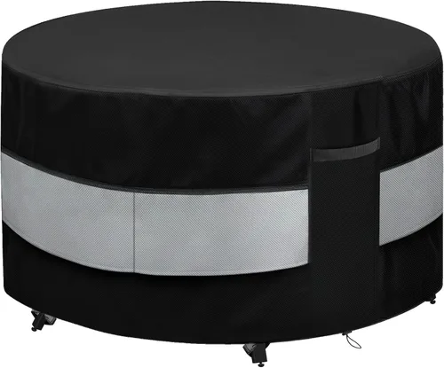Vista 16 de Funda de mesa de preparación para exteriores, resistente, impermeable, para mesa portátil mediana Keter Unity, compatible con carrito de servicio