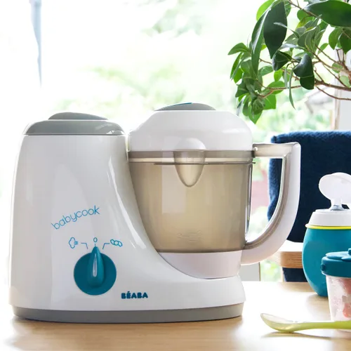 Vista 7 de Olla clásica BEABA Babycook, Pavo real