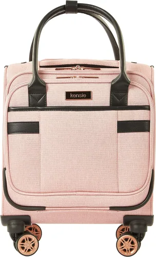 Vista 3 de kensie Hudson Softside - Juego de equipaje giratorio de 3 piezas Rosa Hudson Softside - Juego de equipaje giratorio de 3 piezas