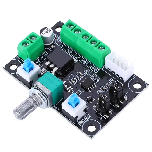 Vista 2 de Controlador de accionamiento de motor paso a paso, placa de control de velocidad PWM alta módulo generador de pulso para impresora CNC 3D robótica