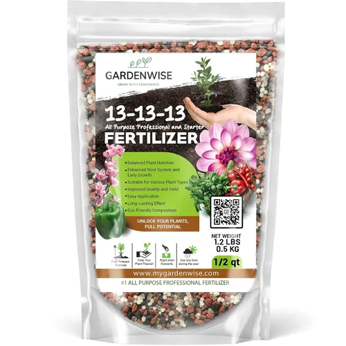 Vista 47 de 10-10-10 Fertilizante para plantas de liberación lenta - 10 10 10 Fertilizante granular multiusos de jardín para verduras, tomate, arborvitae