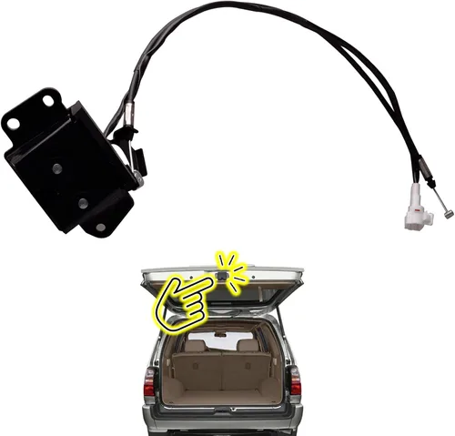 Vista 13 de Actuador de cerradura de puerta trasera y pestillo del maletero Compatible para Toyota FJ Cruiser 2007-2014, reemplazo
