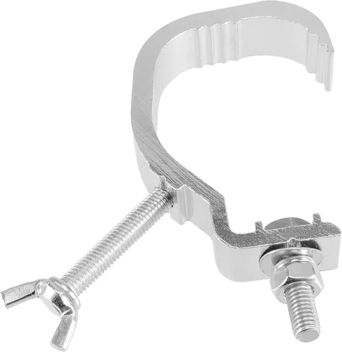 Vista 4 de MUKCHAP 10 ganchos de abrazadera de luz de escenario, abrazadera de armadura de 1.2 a 2 pulgadas, abrazaderas de aluminio para luces DJ, clips