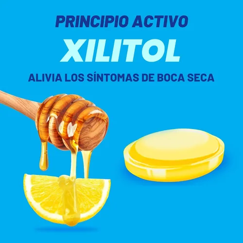 Vista 5 de ACT Goma de mascar hidratante de boca seca con xilitol, calma, hidrata y refresco, miel y limón, tamaño de valor, 36