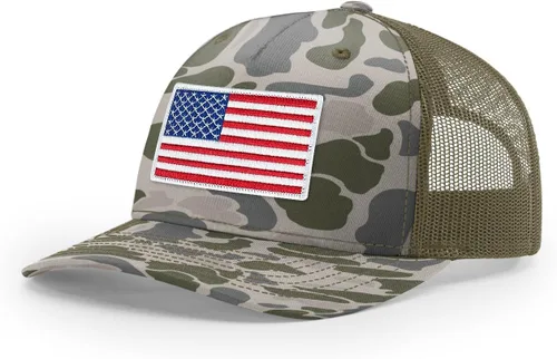 Vista 299 de Joe's USA Richardson 112 - Gorras de camionero con parche gráfico personalizado - Gorras estructuradas de cinco y seis paneles Richardson Premium