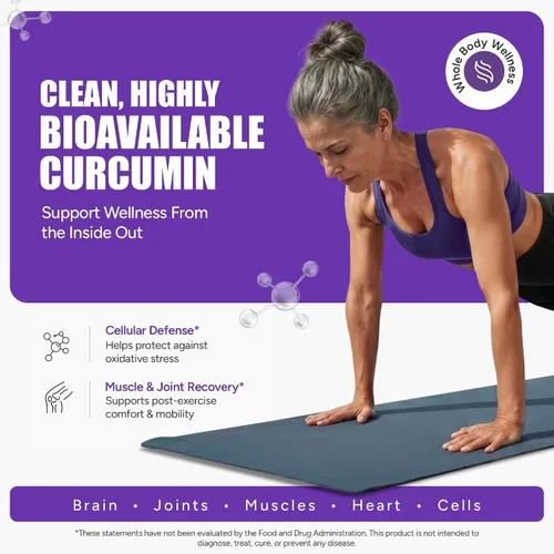 Vista 2 de Theracurmin BID 300mg - Ahora con jengibre y bioperina (botella de 60 unidades)