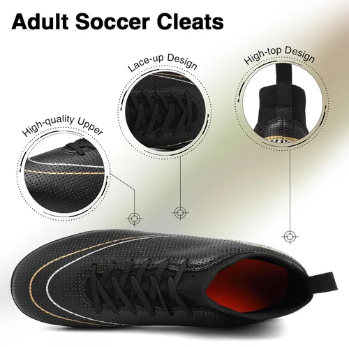 Vista 6 de CBUSTER Tacos de fútbol para hombre y mujer de Big Boy AGTF