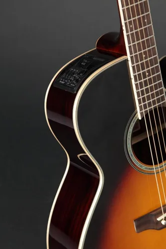 Vista 7 de Takamine GJ72CE-BSB - Guitarra acústica-eléctrica Jumbo Cutaway, Sunburst