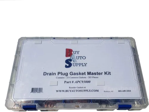 Vista 3 de # APC93000 - Kit surtido de juntas de tapón de drenaje de aceite maestro - 23 estilos/283 piezas