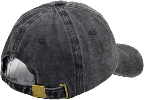 Vista 4 de SHANVANKE Sombrero de Navidad para hombres y mujeres gorra de béisbol ajustable de Papá Noel desgastada regalos para suministros de fiesta festiva