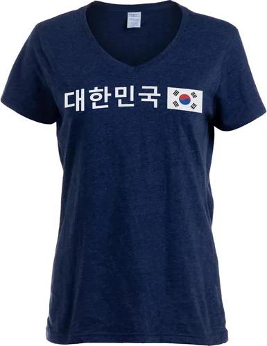 Vista 122 de Nations of the World - Camiseta con cuello en V para mujer