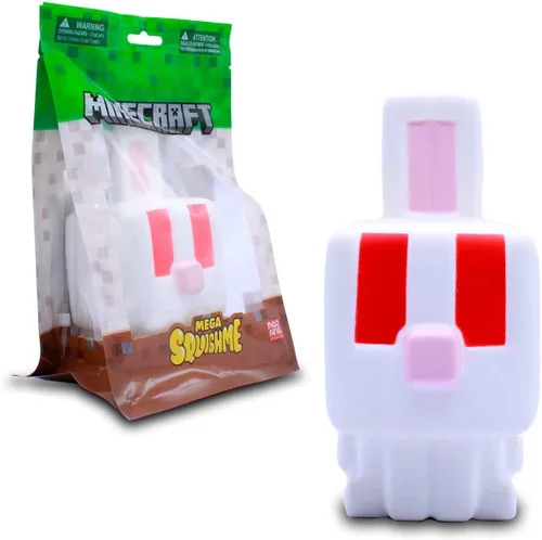 Vista 7 de Minecraft Mooshroom Cow Mega SquishMe Series 4 – Peluche Squishy Oficial de 6″ de Subida Lenta – Conejito Coleccionable, Vaca Mooshroom, Tortuga