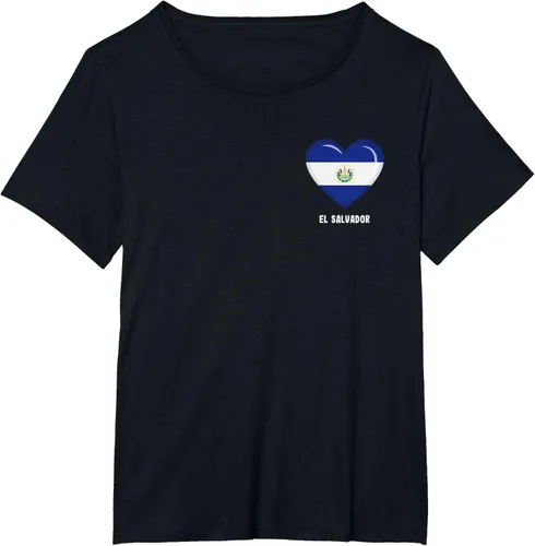 Vista 33 de Camiseta Bandera de El Salvador Camiseta salvadoreña, Negro