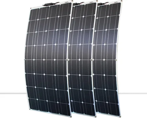 Vista 10 de Kit de panel solar y 300 W, 200 W, 100 W, paneles solares flexibles, módulo de cargador de batería de alta eficiencia, 100 W