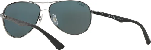 Vista 7 de Ray Ban RB8313 004K6 2.283 in Gafas de sol - Tamaño: 61- 13- 140 - Color: Gris, plateado