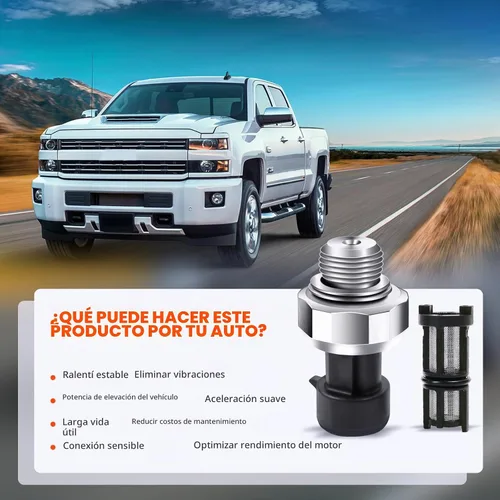 Vista 5 de Sensor de presión de aceite de motor compatible con Chevy Silverado 1500 2500 3500 2003-2008, Suburban, Yukon, Avalanche, Impala, Tahoe, GMC