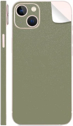 Vista 50 de SopiGuard Adhesivo para iPhone 15 Plus 6.7" Full Body Wrap Precision Edge-to-Edge (azul cepillado)