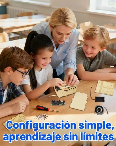 Vista 4 de Kits de ciencia para niños de 8 a 12 años de 12 a 14 años, kit de radio
