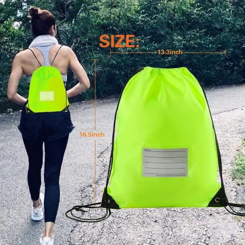 Vista 72 de CODOBON Paquete de 20 bolsas con cordón, mochila de cuerda de dibujo a granel, bolsa de bricolaje para gimnasio, deportes, bolsa para mujeres