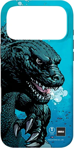Vista 21 de Funda para iPhone 14 Godzilla Comic Art "Reef