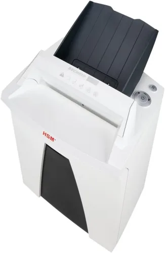 Vista 5 de HSM Trituradora de microcorte SECURIO AF150 L4 con alimentación automática de papel; tritura hasta 150 automáticamente/13 manualmente; capacidad