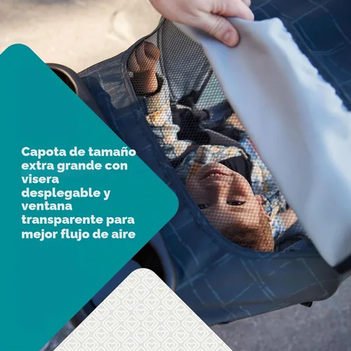 Vista 6 de Safety 1st Sistema de viaje Smooth Ride QCM, Rápido, Elevación con 1 mano para plegar, High Street