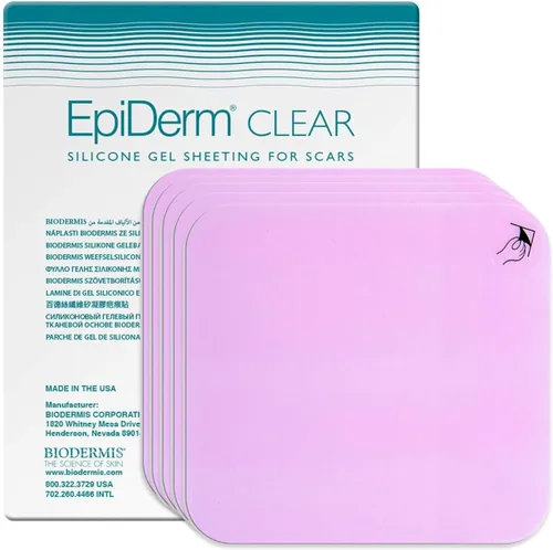 Vista 19 de Epiderm - Tiras de silicona para cicatrices, cinta de silicona de alta calidad para un cuidado óptimo de las cicatrices, versátil, flexible