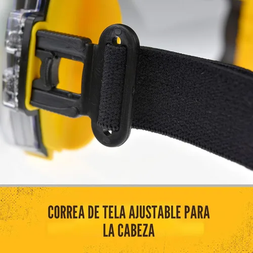 Vista 5 de Dewalt DPG82 Concealer - Gafas de seguridad antivaho de doble molde - 1 par