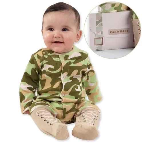 Vista 2 de Canastilla con set de regalo Baby Aspen Big Dreamzzz, 0-6 meses, Bronceado