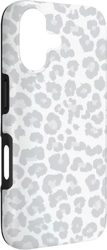Vista 3 de Blanco Gris Guepardo Estampado De Leopardo Animal Skin Lindo Moda Caso Para iPhone 17