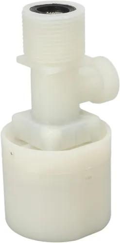 Vista 6 de Water Level Control Valve Automatic Valve Plastic Floating Ball Controller Water Tower Switch Internal Passage Male G1