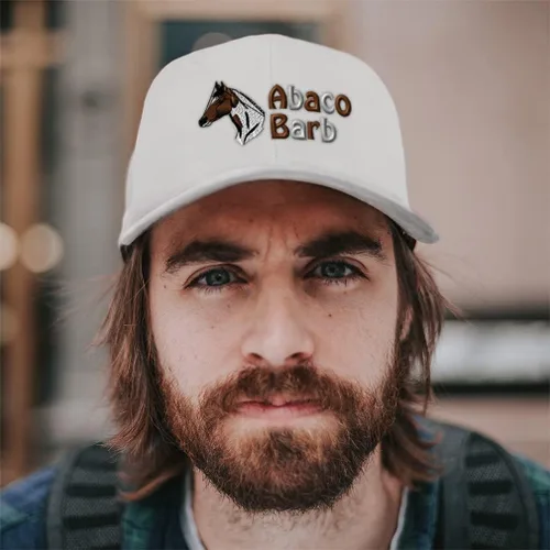 Vista 3 de Custom Baseball Cap Abaco Barb Horses Breed Acrylic Pony Dad Hats for Men and Women