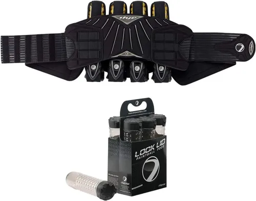 Vista 7 de Dye Arnés Precision Attack Pack 4+7 Paintball Pro Negro