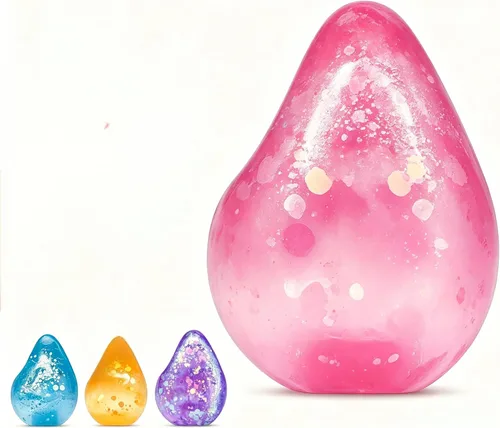 Vista 14 de Juguetes para ansiedad, pelotas antiestrés para niños y adultos, cambian de color con el sol, bola de masa de tiro lento, juguetes para ansiedad