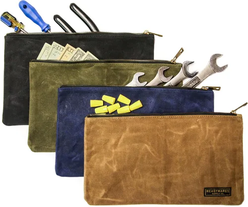 Vista 2 de Readywares bolsas de herramientas con cierre de lona encerada 4