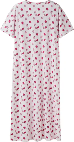 Vista 2 de Keyocean - Camisones para mujer, 100% algodón, suave, ligero, cómodo, ropa de dormir