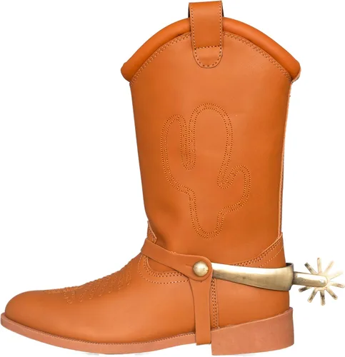 Vista 4 de Botas de disfraz de lujo para adultos del Sheriff Woody