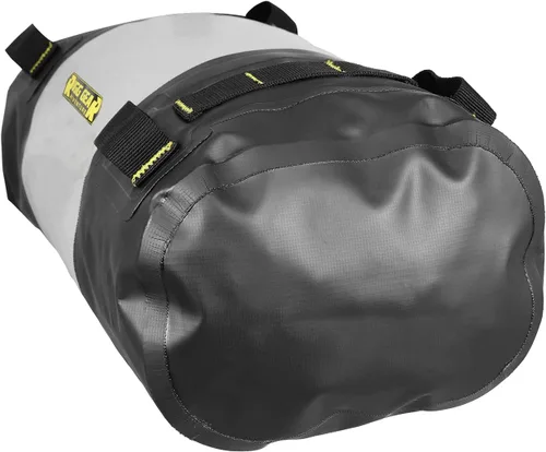 Vista 3 de Nelson-Rigg Bolsa impermeable enrollable Hurricane Dry de 10 L, con tapa enrollable, incluye correas para sujetar al vehículo, válvula de purga