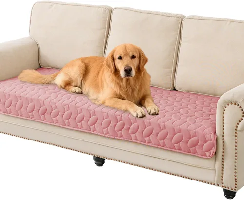 Vista 67 de Ameritex Funda impermeable para cama de mascotas, manta antideslizante para cama de perro, para sofá y muebles, impermeable, nuevo diseño