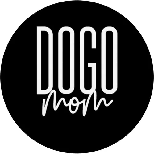 Vista 3 de Dogo Argentino Mamá Perro Mamá Dogo Argentino PopSockets intercambiables PopGrip