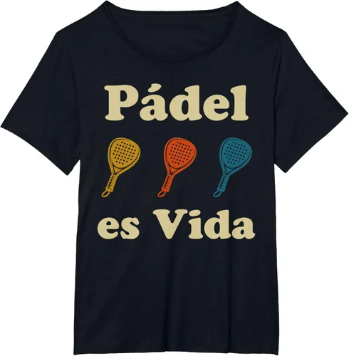 Vista 34 de Padel ES Vida Player Sport Life in Spanish En Espanol Men's T-Shirt