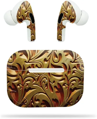 Vista 13 de MightySkins - Compatible con Apple Airpods Pro - Pared negra Funda protectora de vinilo duradera y única Fácil de aplicar, quitar y cambiar