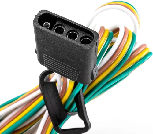 Vista 9 de WeiSen Arnés de cableado de remolque de 4 pines apto para Tacoma apto para T100 1993-2015