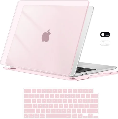 Vista 11 de MOSISO Funda compatible con MacBook Pro de 13 pulgadas M2 M1 2026 2025 2024 azul (Airy Blue)