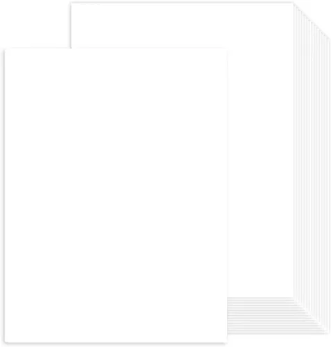 Vista 14 de Papel de construcción de Halloween pesado negro de 110 libras, 100 hojas de papel de cartulina negra gruesa para invitaciones, menús, álbumes